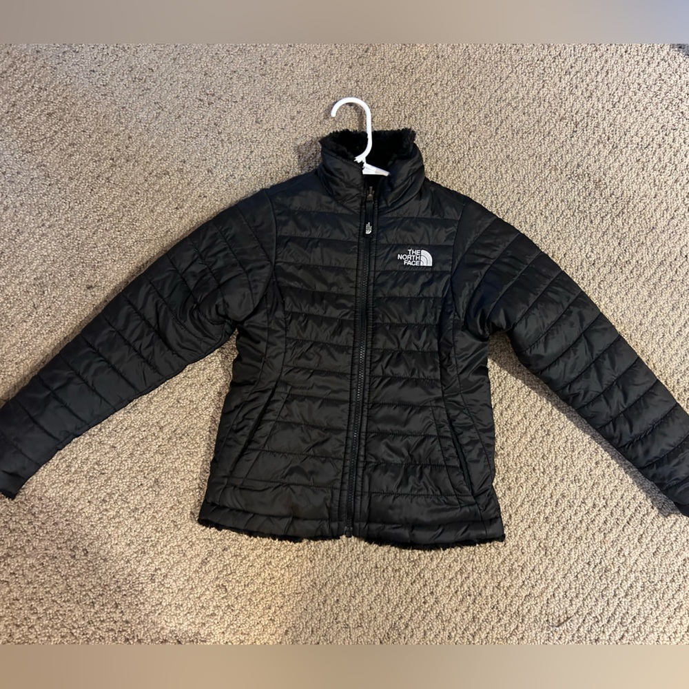 Northface Mossbud Swirl Girls Jacket, Small